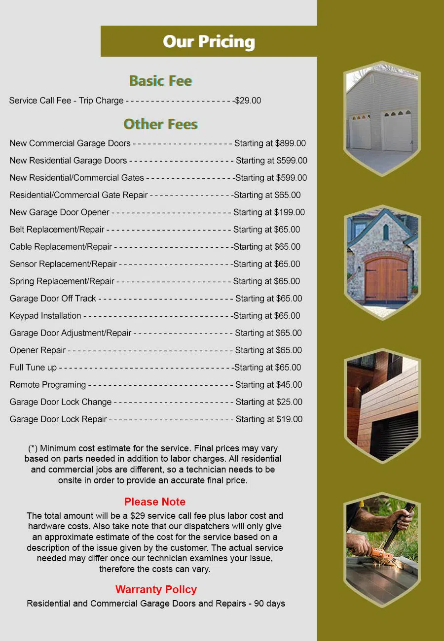 HighTech Garage Door Service New Hope, MN 763-710-8195